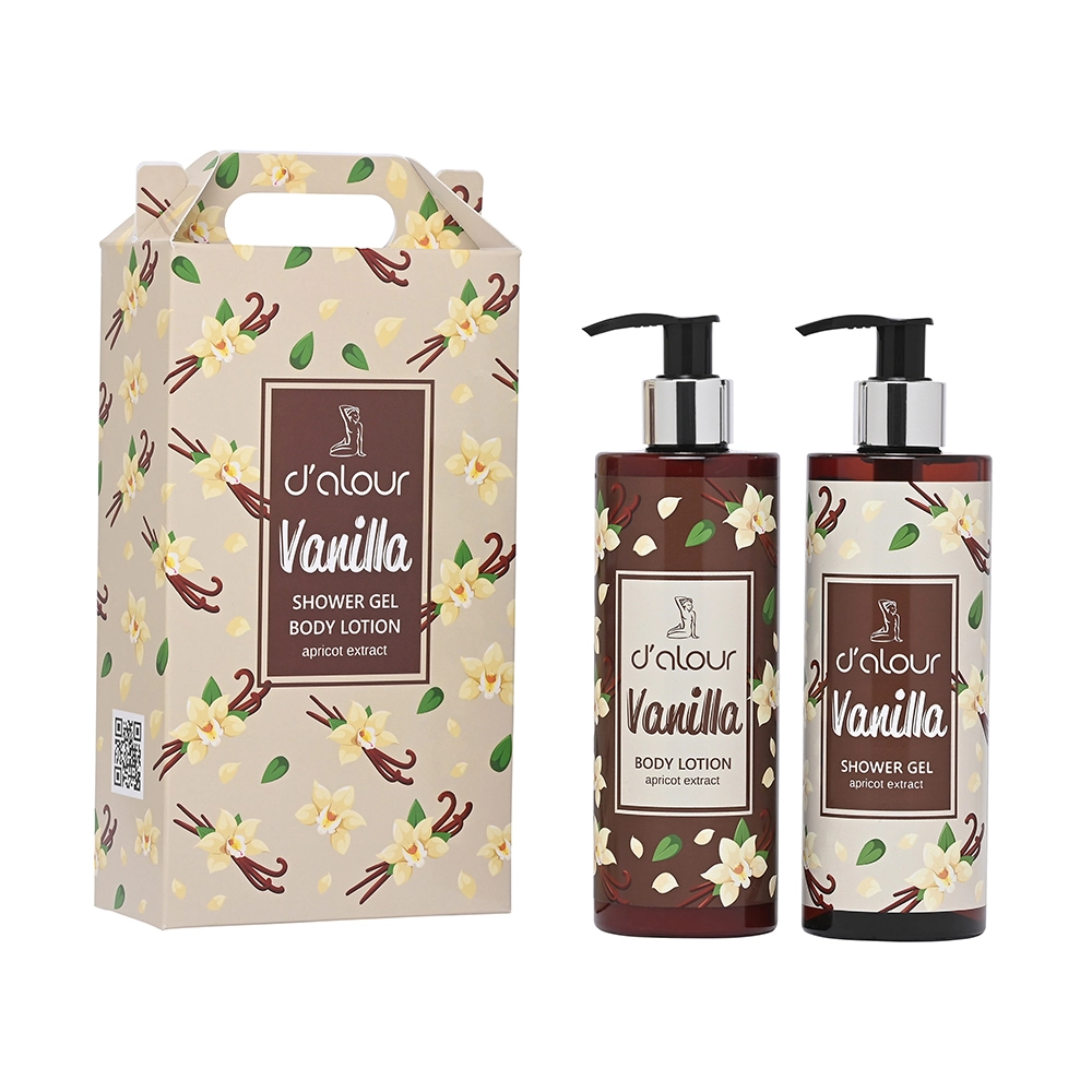 d'alour vanilla D'alour Vanilla Shower gel & body lotion set